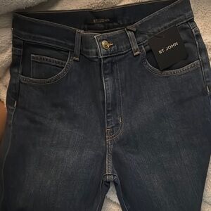 St. John Blue Slim Jeans Modern Fit